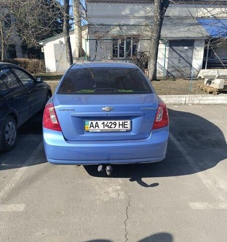 Синій Шевроле Лачетті, об'ємом двигуна 1.6 л та пробігом 271 тис. км за 4600 $, фото 1 на Automoto.ua