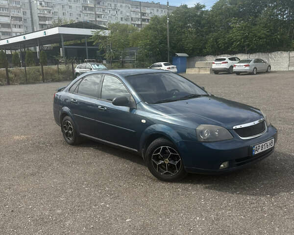 Синий Шевроле Лачетти, объемом двигателя 1.6 л и пробегом 150 тыс. км за 3000 $, фото 1 на Automoto.ua