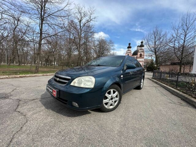 Синій Шевроле Лачетті, об'ємом двигуна 1.8 л та пробігом 214 тис. км за 4300 $, фото 1 на Automoto.ua