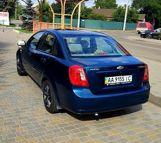 Синий Шевроле Лачетти, объемом двигателя 1.8 л и пробегом 0 тыс. км за 7500 $, фото 1 на Automoto.ua