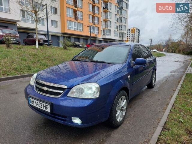 Синий Шевроле Лачетти, объемом двигателя 1.8 л и пробегом 221 тыс. км за 4650 $, фото 1 на Automoto.ua