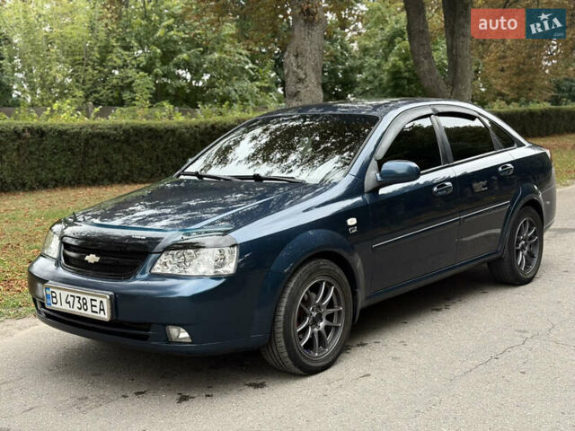 Синій Шевроле Лачетті, об'ємом двигуна 1.8 л та пробігом 156 тис. км за 5200 $, фото 1 на Automoto.ua