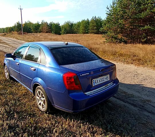 Синий Шевроле Лачетти, объемом двигателя 1.8 л и пробегом 193 тыс. км за 4900 $, фото 1 на Automoto.ua