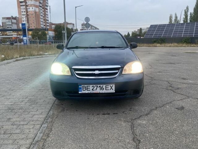 Синий Шевроле Лачетти, объемом двигателя 1.6 л и пробегом 270 тыс. км за 3850 $, фото 1 на Automoto.ua