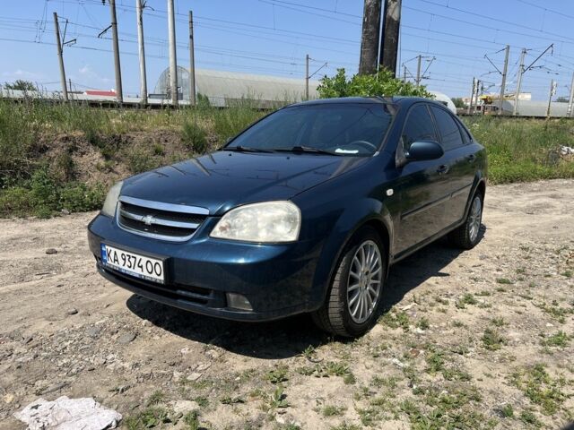 Синій Шевроле Лачетті, об'ємом двигуна 1.6 л та пробігом 295 тис. км за 4000 $, фото 1 на Automoto.ua