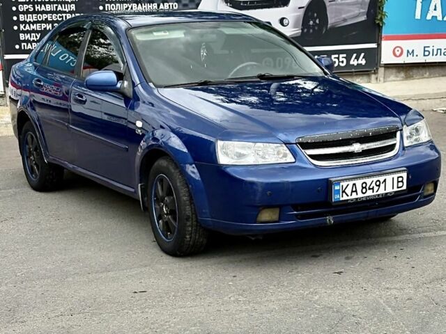 Синий Шевроле Лачетти, объемом двигателя 1.8 л и пробегом 310 тыс. км за 3800 $, фото 1 на Automoto.ua