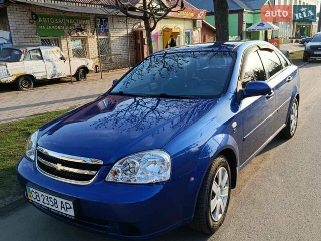 Синий Шевроле Лачетти, объемом двигателя 1.8 л и пробегом 114 тыс. км за 7500 $, фото 1 на Automoto.ua