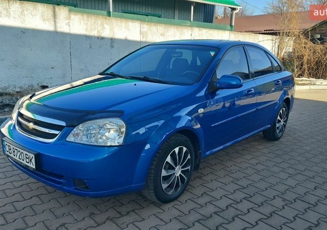 Синий Шевроле Лачетти, объемом двигателя 1.6 л и пробегом 187 тыс. км за 5250 $, фото 1 на Automoto.ua