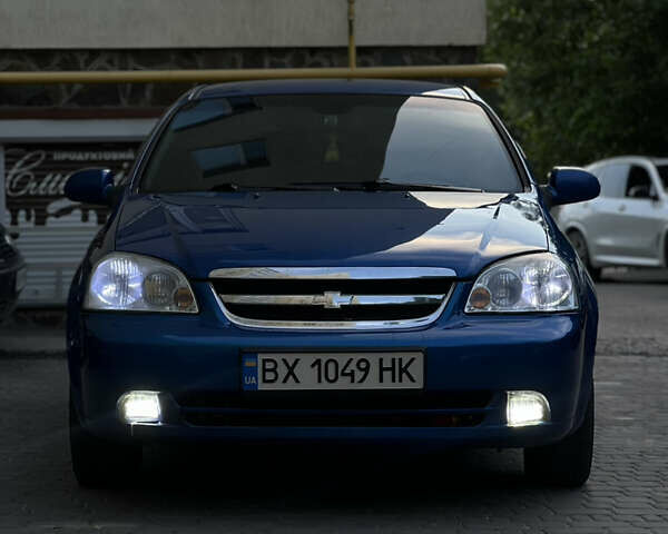 Синий Шевроле Лачетти, объемом двигателя 1.8 л и пробегом 237 тыс. км за 4600 $, фото 1 на Automoto.ua