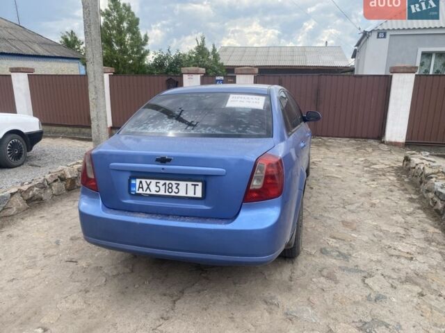 Синий Шевроле Лачетти, объемом двигателя 1.8 л и пробегом 250 тыс. км за 4000 $, фото 1 на Automoto.ua