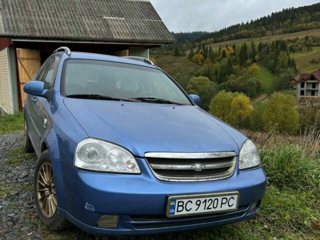 Синий Шевроле Лачетти, объемом двигателя 1.8 л и пробегом 282 тыс. км за 3100 $, фото 1 на Automoto.ua