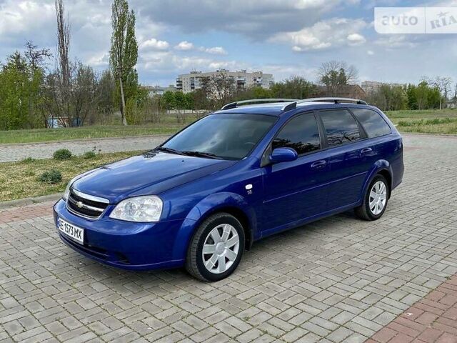 Синий Шевроле Лачетти, объемом двигателя 1.6 л и пробегом 120 тыс. км за 5800 $, фото 1 на Automoto.ua