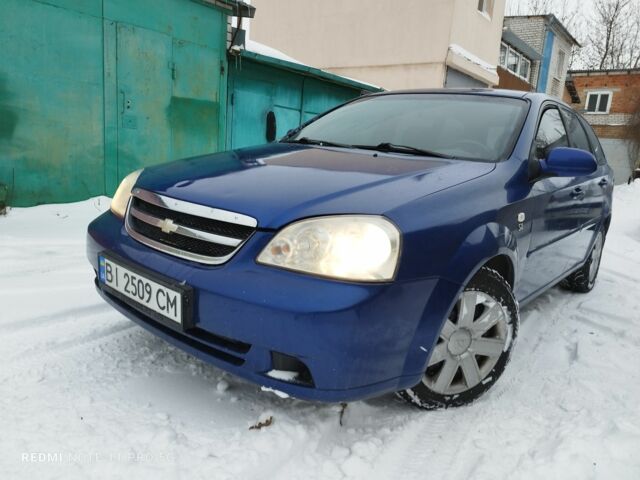 Синий Шевроле Лачетти, объемом двигателя 1.8 л и пробегом 180 тыс. км за 4100 $, фото 1 на Automoto.ua