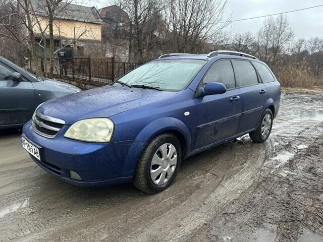 Синій Шевроле Лачетті, об'ємом двигуна 1.6 л та пробігом 338 тис. км за 2600 $, фото 1 на Automoto.ua