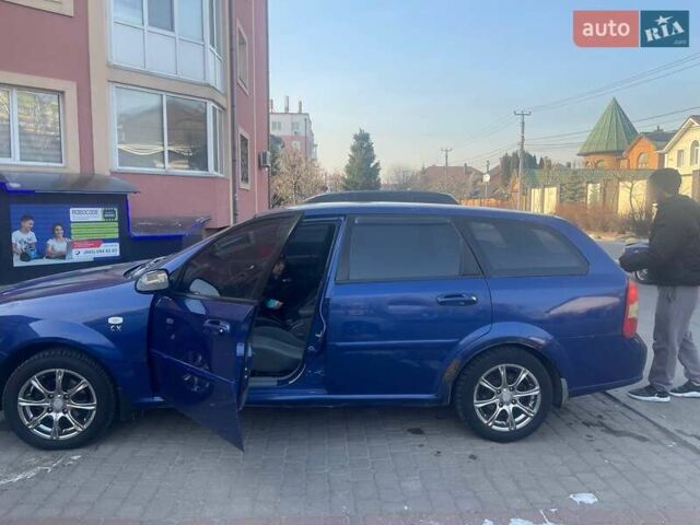 Синий Шевроле Лачетти, объемом двигателя 1.8 л и пробегом 330 тыс. км за 2900 $, фото 1 на Automoto.ua