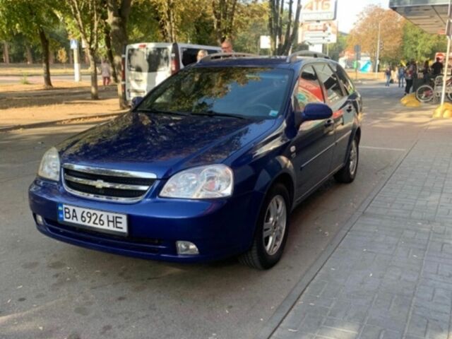 Синий Шевроле Лачетти, объемом двигателя 1.8 л и пробегом 260 тыс. км за 3500 $, фото 1 на Automoto.ua