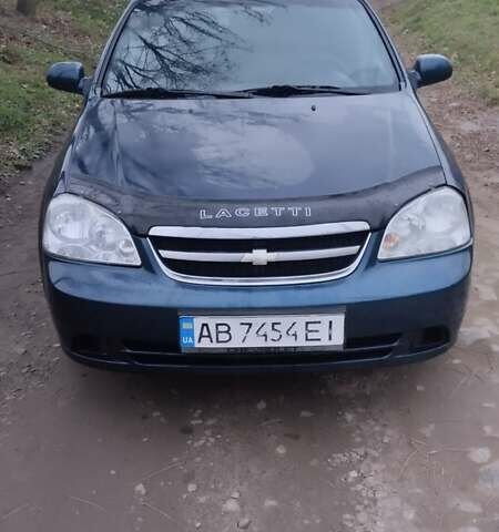 Синий Шевроле Лачетти, объемом двигателя 1.6 л и пробегом 239 тыс. км за 3700 $, фото 1 на Automoto.ua