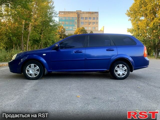 Синий Шевроле Лачетти, объемом двигателя 1.8 л и пробегом 305 тыс. км за 3200 $, фото 1 на Automoto.ua