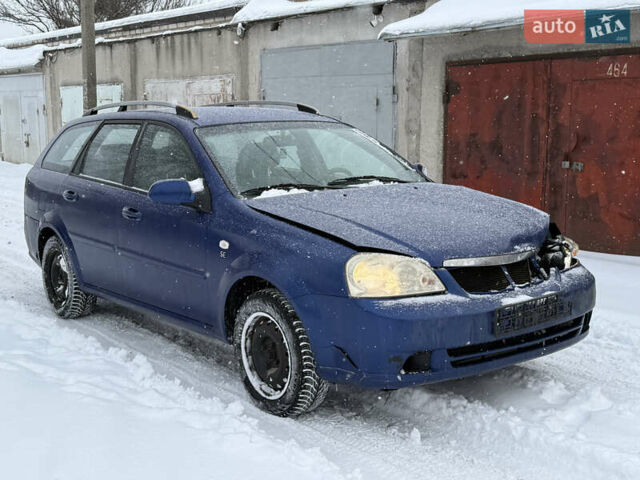 Синий Шевроле Лачетти, объемом двигателя 1.6 л и пробегом 170 тыс. км за 1950 $, фото 1 на Automoto.ua