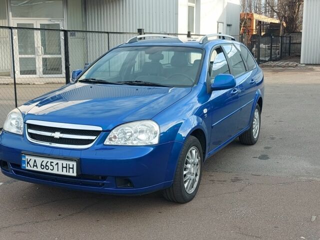 Синий Шевроле Лачетти, объемом двигателя 1.6 л и пробегом 121 тыс. км за 6000 $, фото 1 на Automoto.ua