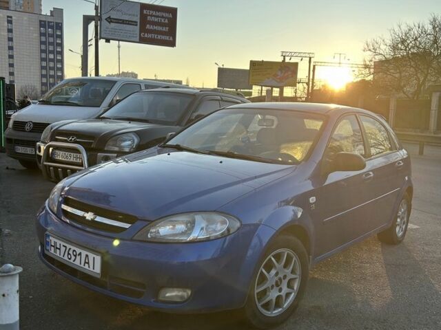 Синий Шевроле Лачетти, объемом двигателя 1.6 л и пробегом 130 тыс. км за 5000 $, фото 1 на Automoto.ua