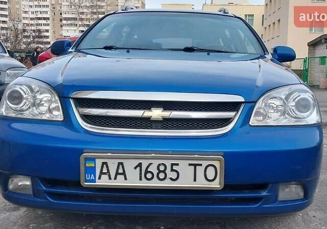 Синій Шевроле Лачетті, об'ємом двигуна 1.8 л та пробігом 221 тис. км за 5400 $, фото 1 на Automoto.ua