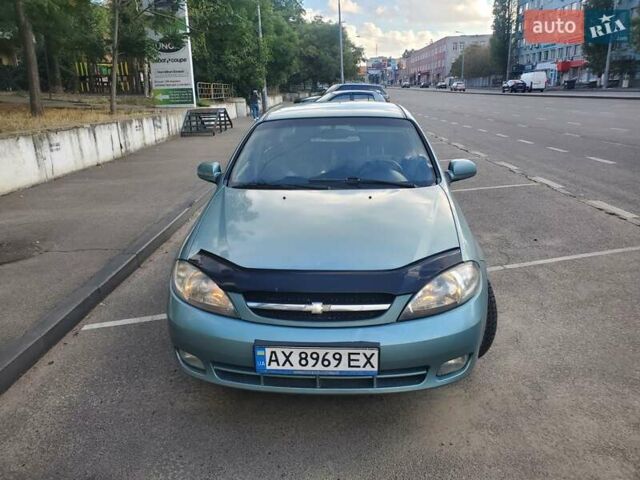 Зеленый Шевроле Лачетти, объемом двигателя 1.6 л и пробегом 190 тыс. км за 4100 $, фото 1 на Automoto.ua