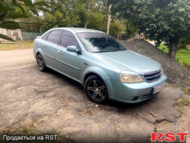 Зеленый Шевроле Лачетти, объемом двигателя 1.6 л и пробегом 230 тыс. км за 3800 $, фото 1 на Automoto.ua