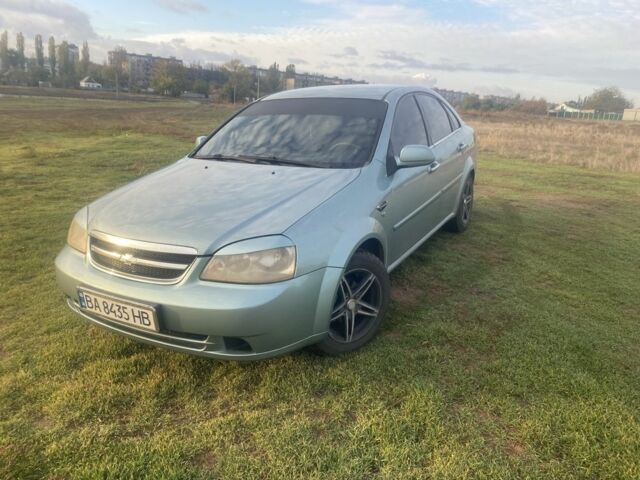 Зеленый Шевроле Лачетти, объемом двигателя 1.6 л и пробегом 230 тыс. км за 4200 $, фото 1 на Automoto.ua