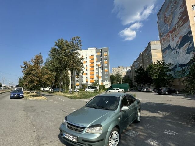 Зеленый Шевроле Лачетти, объемом двигателя 1.8 л и пробегом 248 тыс. км за 2809 $, фото 1 на Automoto.ua