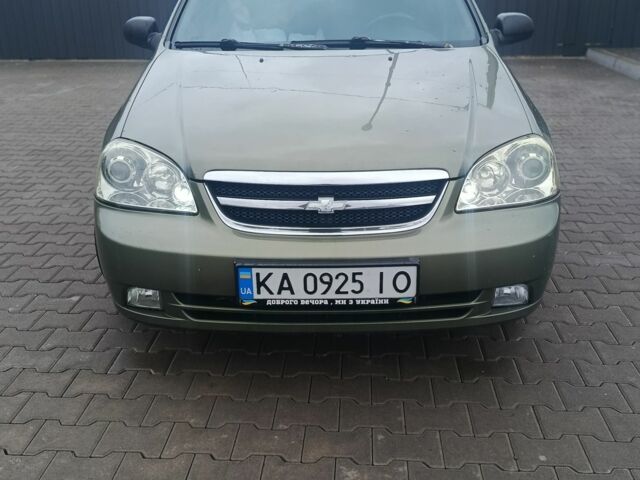 Зеленый Шевроле Лачетти, объемом двигателя 1.6 л и пробегом 253 тыс. км за 3650 $, фото 1 на Automoto.ua