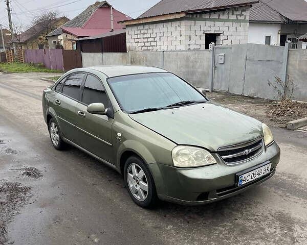 Зеленый Шевроле Лачетти, объемом двигателя 1.8 л и пробегом 275 тыс. км за 2600 $, фото 1 на Automoto.ua