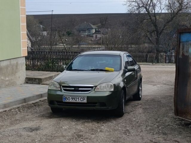 Зеленый Шевроле Лачетти, объемом двигателя 1.8 л и пробегом 286 тыс. км за 2450 $, фото 1 на Automoto.ua
