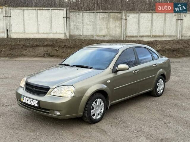 Зеленый Шевроле Лачетти, объемом двигателя 1.6 л и пробегом 210 тыс. км за 2850 $, фото 1 на Automoto.ua