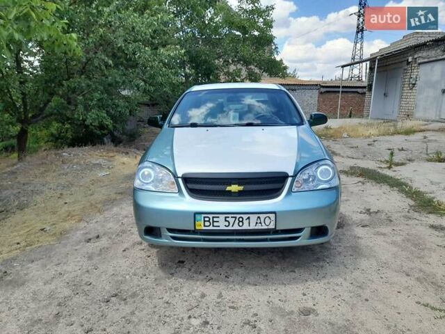 Зеленый Шевроле Лачетти, объемом двигателя 1.6 л и пробегом 197 тыс. км за 5000 $, фото 1 на Automoto.ua