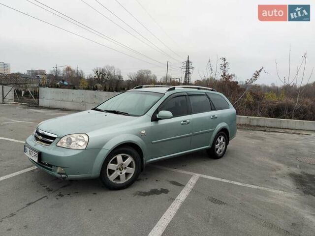 Зеленый Шевроле Лачетти, объемом двигателя 1.8 л и пробегом 331 тыс. км за 3300 $, фото 1 на Automoto.ua