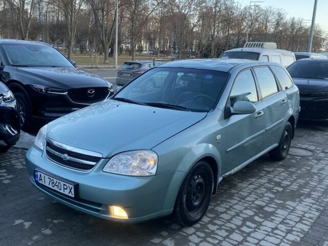 Зеленый Шевроле Лачетти, объемом двигателя 1.8 л и пробегом 237 тыс. км за 1750 $, фото 1 на Automoto.ua