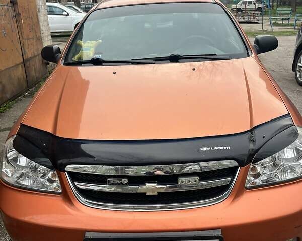 Оранжевый Шевроле Лачетти, объемом двигателя 1.6 л и пробегом 176 тыс. км за 4300 $, фото 1 на Automoto.ua