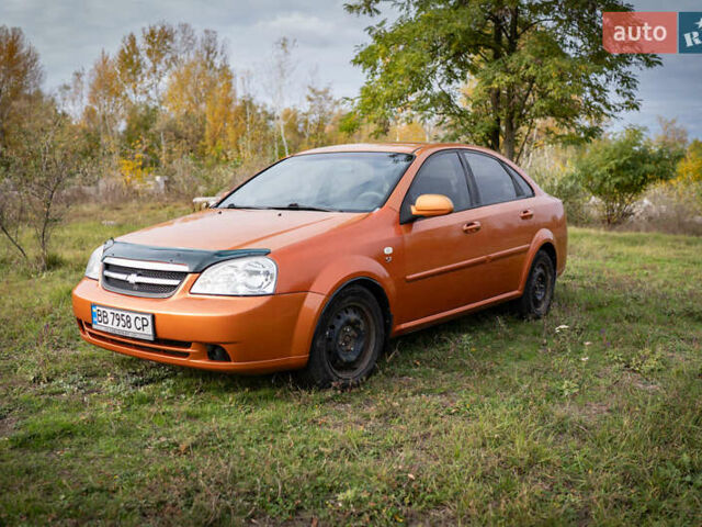 Оранжевый Шевроле Лачетти, объемом двигателя 1.8 л и пробегом 273 тыс. км за 3700 $, фото 1 на Automoto.ua