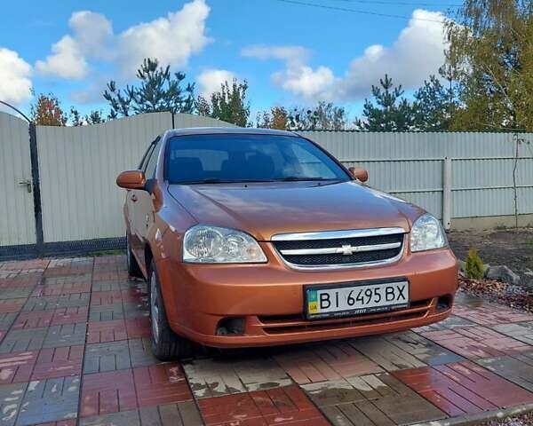 Оранжевый Шевроле Лачетти, объемом двигателя 1.8 л и пробегом 270 тыс. км за 5300 $, фото 1 на Automoto.ua