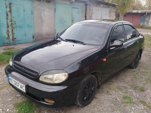 Чорний Шевроле Ланос, об'ємом двигуна 1.5 л та пробігом 206 тис. км за 2950 $, фото 1 на Automoto.ua