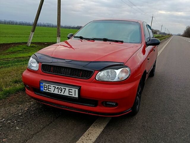 Червоний Шевроле Ланос, об'ємом двигуна 1.5 л та пробігом 221 тис. км за 3000 $, фото 1 на Automoto.ua