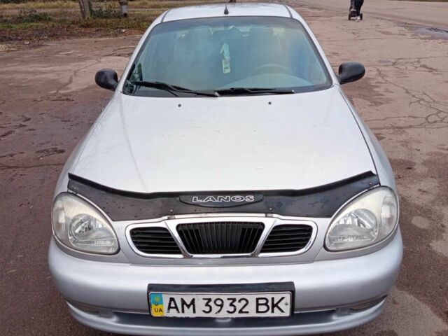 Серый Шевроле Ланос, объемом двигателя 1 л и пробегом 300 тыс. км за 1800 $, фото 1 на Automoto.ua