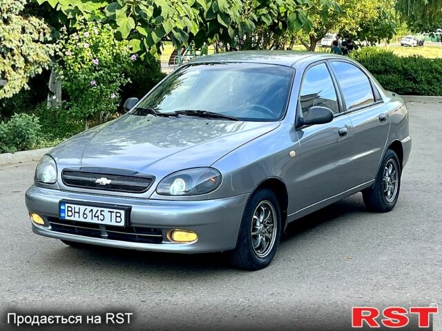Серый Шевроле Ланос, объемом двигателя 1.5 л и пробегом 211 тыс. км за 2950 $, фото 1 на Automoto.ua