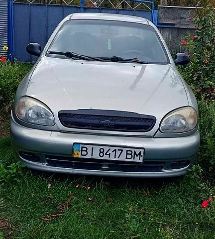 Сірий Шевроле Ланос, об'ємом двигуна 1.5 л та пробігом 175 тис. км за 2000 $, фото 1 на Automoto.ua