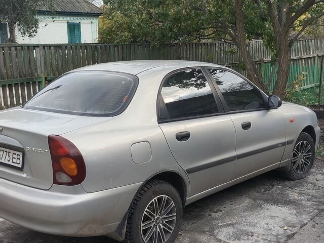 Сірий Шевроле Ланос, об'ємом двигуна 1.5 л та пробігом 200 тис. км за 2600 $, фото 1 на Automoto.ua
