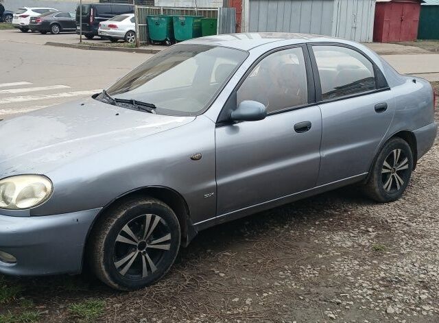 Серый Шевроле Ланос, объемом двигателя 1.5 л и пробегом 315 тыс. км за 1700 $, фото 1 на Automoto.ua