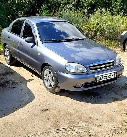 Серый Шевроле Ланос, объемом двигателя 1.5 л и пробегом 220 тыс. км за 2800 $, фото 1 на Automoto.ua