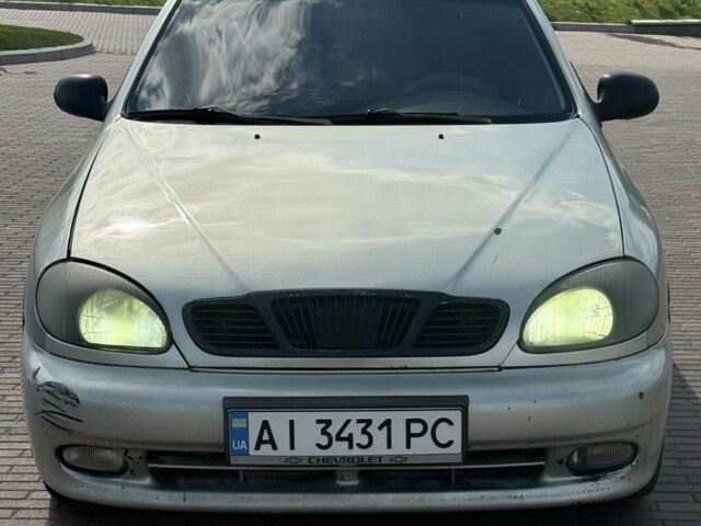 Сірий Шевроле Ланос, об'ємом двигуна 1.5 л та пробігом 220 тис. км за 1450 $, фото 1 на Automoto.ua
