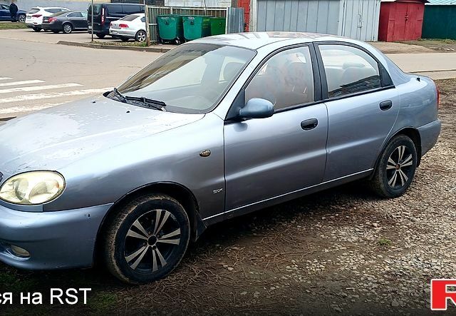 Серый Шевроле Ланос, объемом двигателя 1.5 л и пробегом 315 тыс. км за 1700 $, фото 1 на Automoto.ua